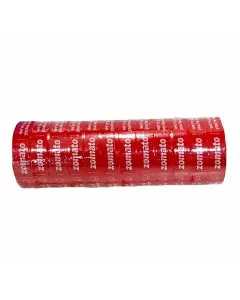 New Design Zomato Printed Tape, 45 Micron, 24mm, 55 Meter, Bengali